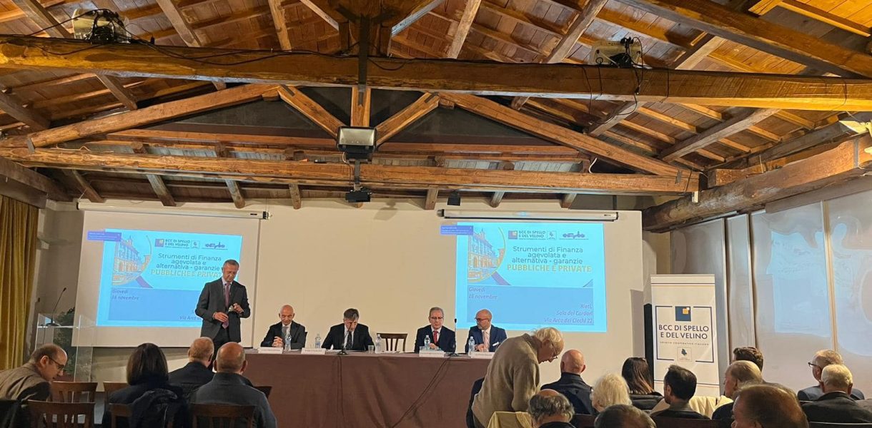 BCC Spello e del Velino. Convegno dedicato al credito agevolato alle imprese