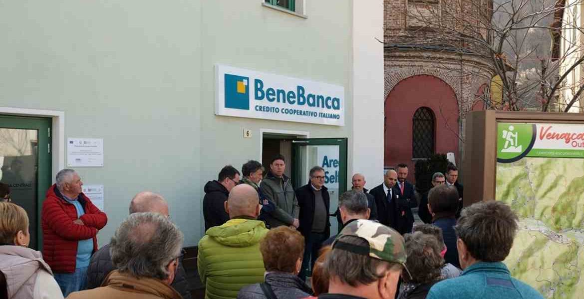 Bene Banca. Inaugurata a Venasca (Cn) la nuova filiale