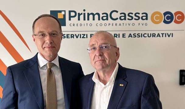 PrimaCassa FVG. Dal 1° luglio il nuovo direttore è Sergio Copetti