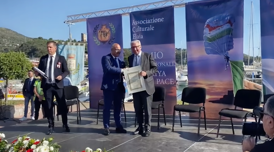 Banca Monte Pruno. Premio Nassiriya per la Pace 2024 al direttore Michele Albanese